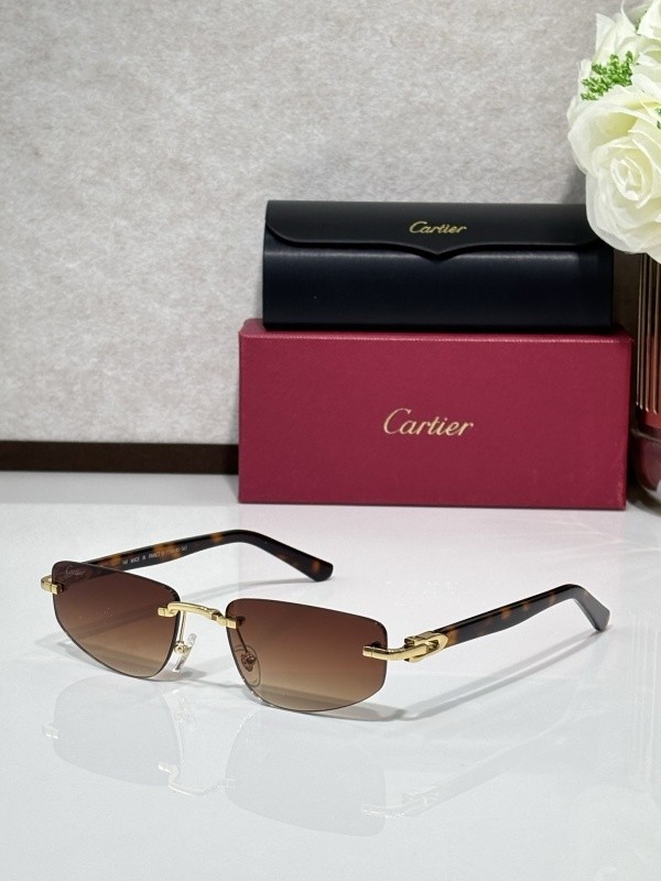 Cartier Sunglasses AAAA-8862