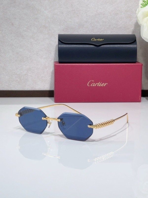 Cartier Sunglasses AAAA-8534