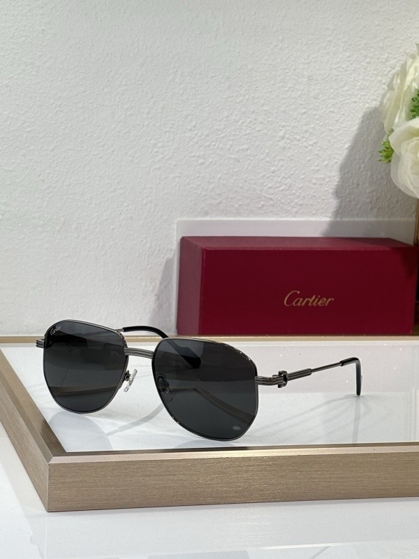 Cartier Sunglasses AAAA-8753