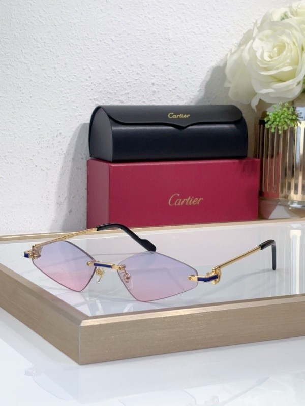 Cartier Sunglasses AAAA-9076