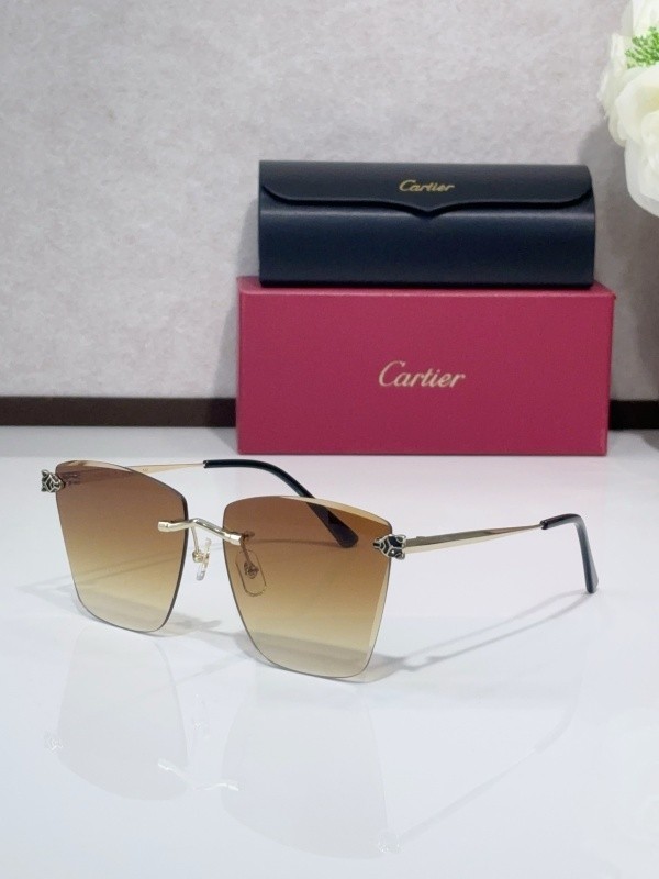 Cartier Sunglasses AAAA-8690