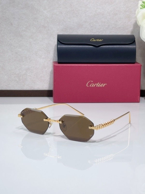 Cartier Sunglasses AAAA-8536