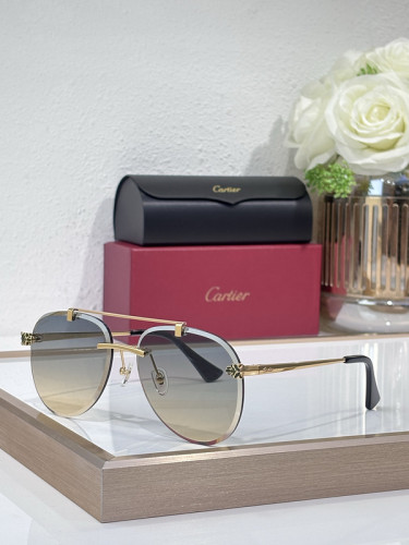 Cartier Sunglasses AAAA-9566