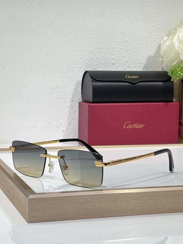 Cartier Sunglasses AAAA-9571