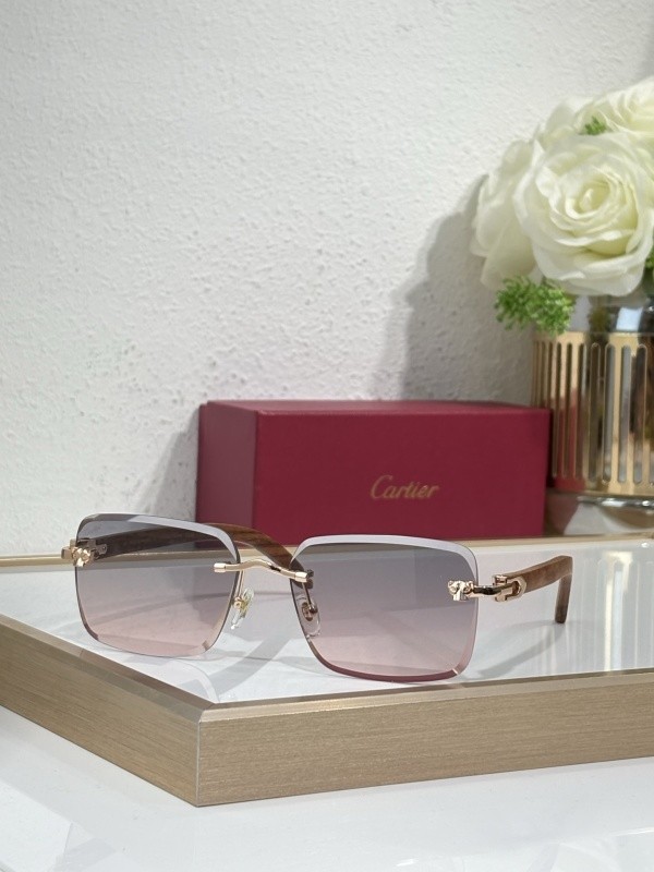 Cartier Sunglasses AAAA-9445