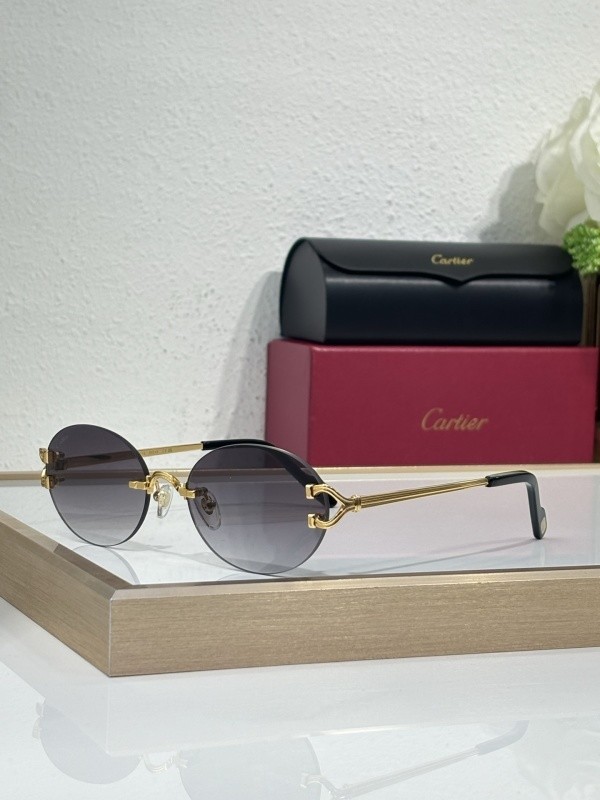 Cartier Sunglasses AAAA-9437