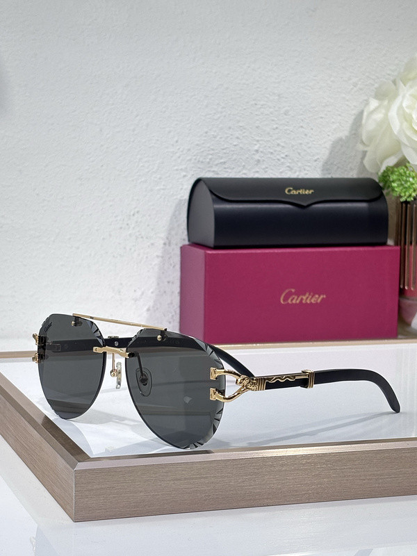 Cartier Sunglasses AAAA-9529