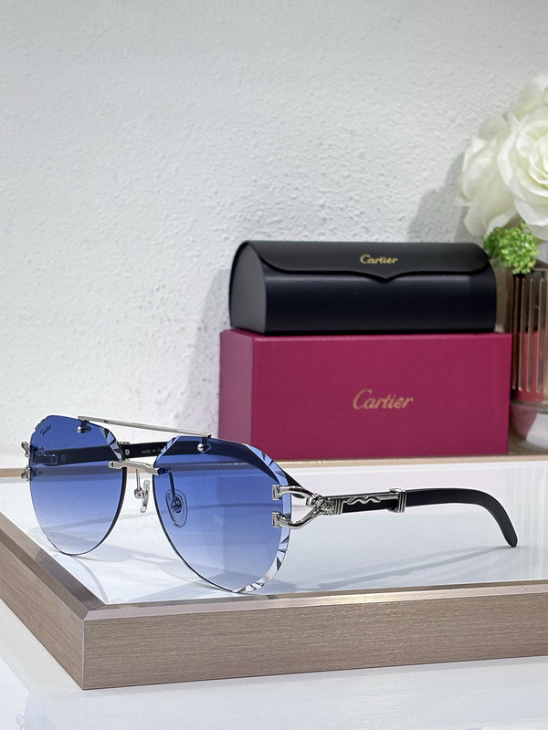 Cartier Sunglasses AAAA-9527