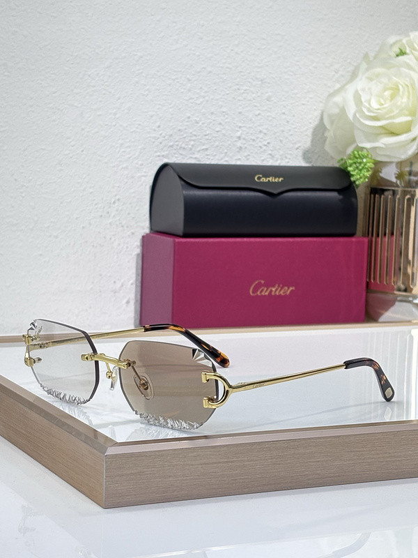 Cartier Sunglasses AAAA-11039