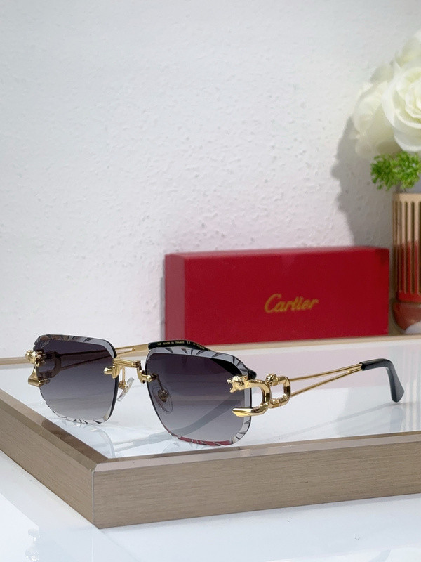 Cartier Sunglasses AAAA-11082