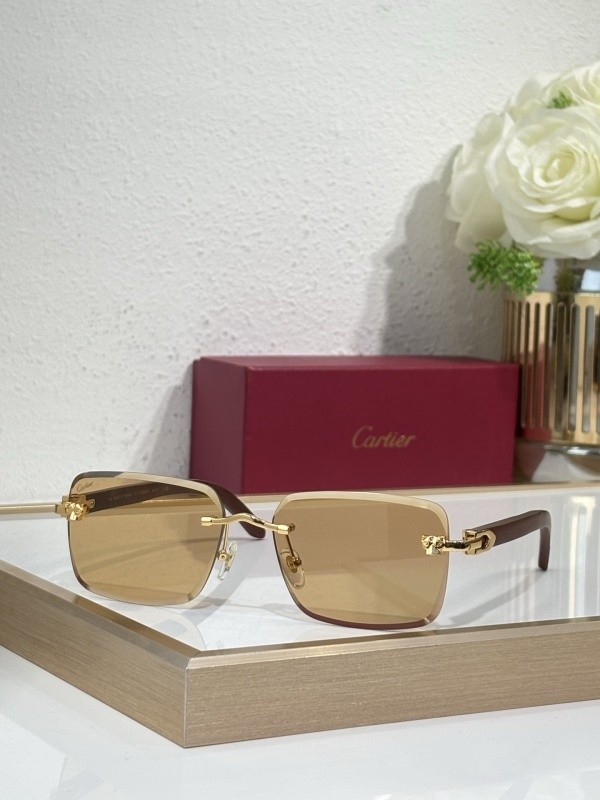 Cartier Sunglasses AAAA-9441