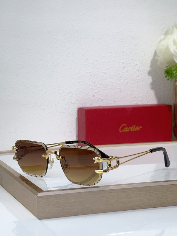Cartier Sunglasses AAAA-11084