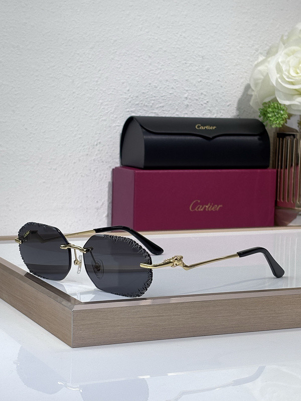 Cartier Sunglasses AAAA-11033