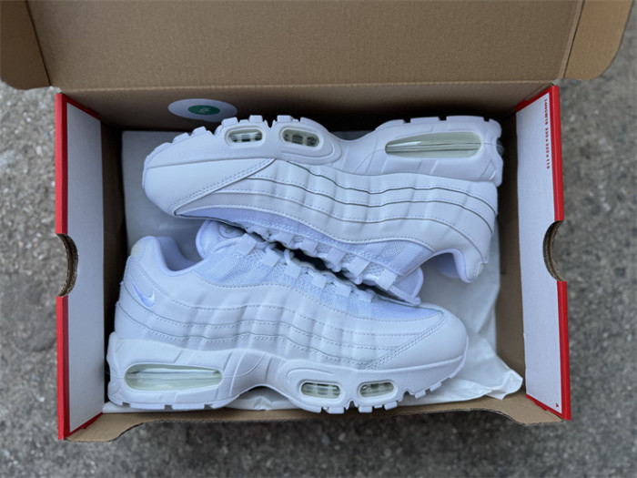 Authentic Nike Air Max 95 Big Bubble OG“Triple White