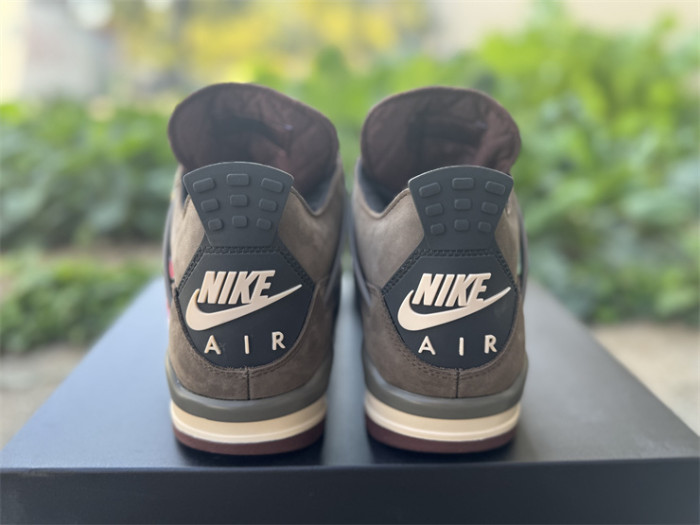 Authentic Air Jordan 4 Retro SP A Ma Maniére Dark Mocha