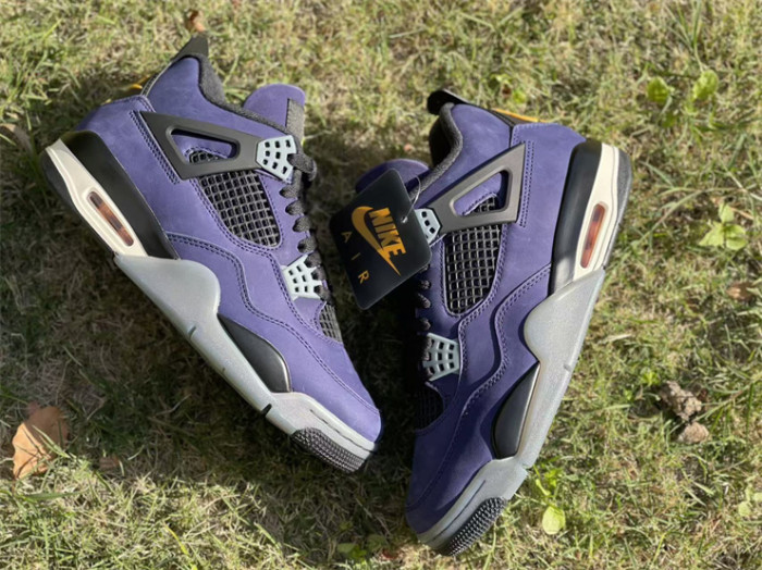 Authentic Air Jordan 4 “Lakers”