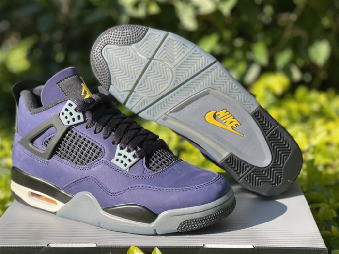 Authentic Air Jordan 4 “Lakers”