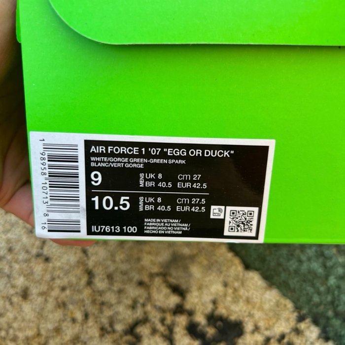 Authentic Division Street x Nike Air Force 1 Low “Ducks of a Feather”