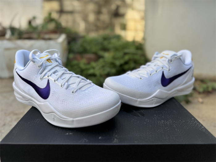 Authentic Nike Kobe 8 Protro Lakers Home