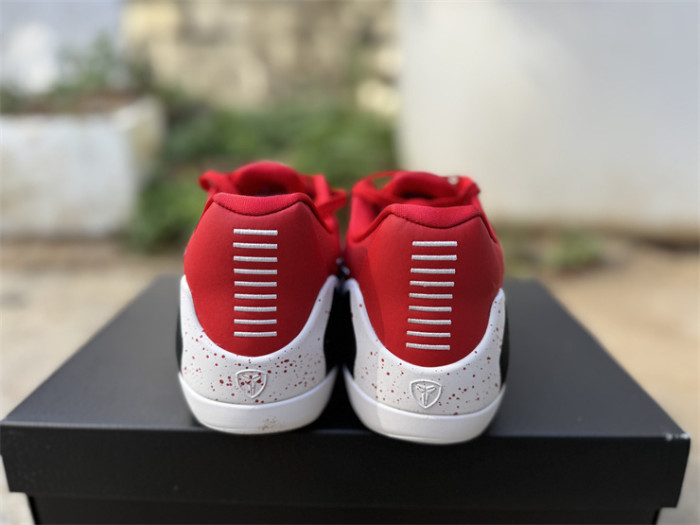 Authentic Nike Kobe 9 EM Low Protro TB University Red