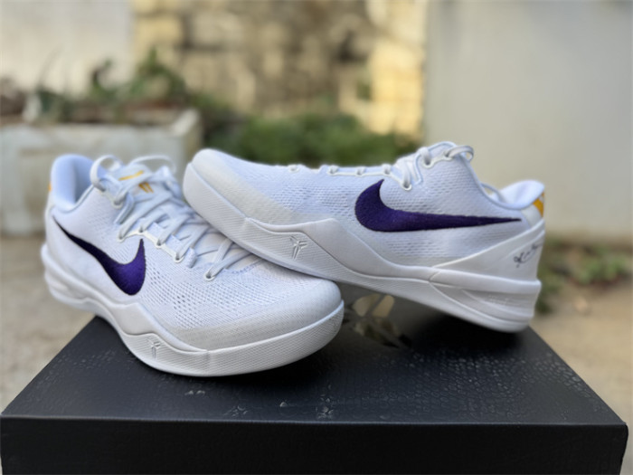 Authentic Nike Kobe 8 Protro Lakers Home