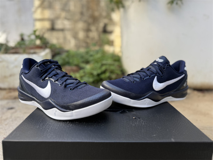 Authentic Nike Kobe 8 Protro College Navy