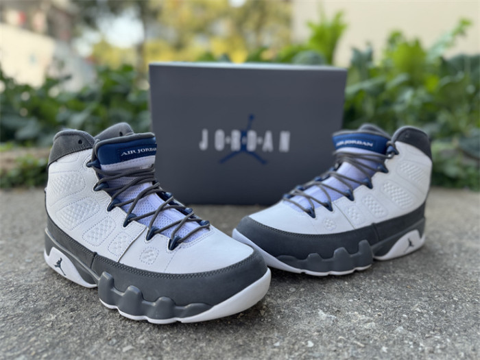 Authentic Air Jordan 9  Flint Grey