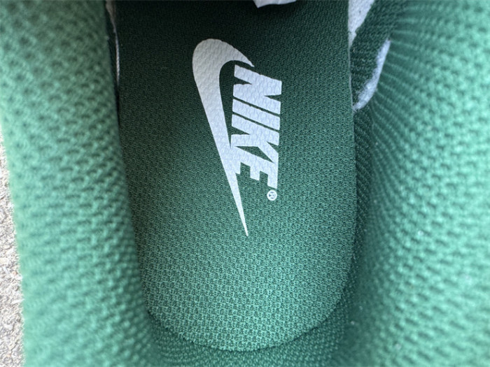 Authentic Nike Dunk Low Gorge Green Gold Mini Swoosh