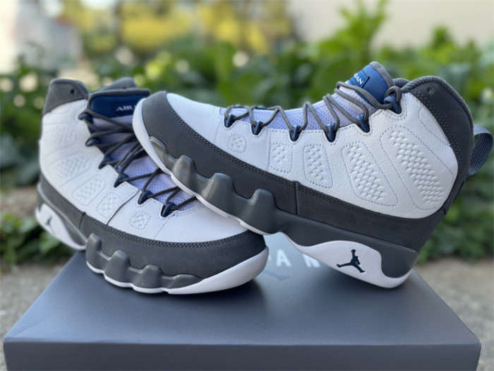 Authentic Air Jordan 9  Flint Grey