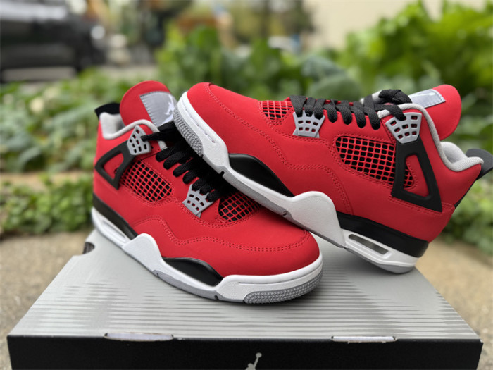 Authentic  Air Jordan 4 Toro Bravo