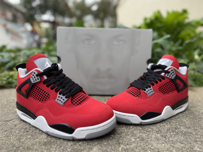 Authentic  Air Jordan 4 Toro Bravo