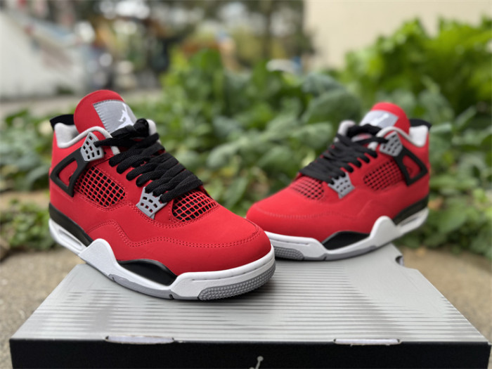 Authentic  Air Jordan 4 Toro Bravo