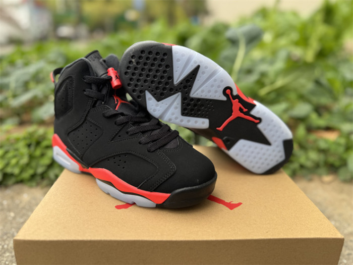 Authentic Air Jordan 6 “Reverse Infrared”  GS
