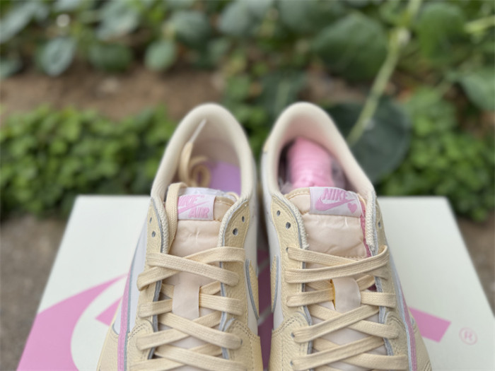 Authentic Travis Scott x Air Jordan 1 Low OG Muslin Shy Pink