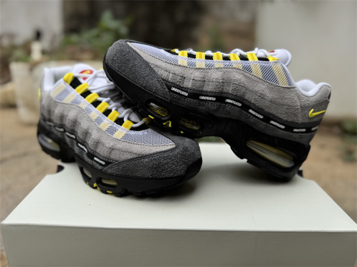 Authentic Nike Air Max 95 SP Undefeated Geo Shanghai Opti Yellow