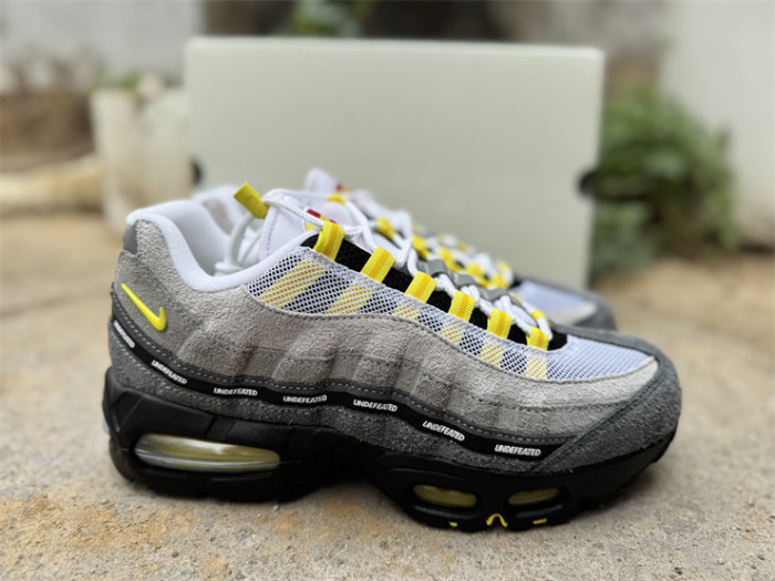 Authentic Nike Air Max 95 SP Undefeated Geo Shanghai Opti Yellow