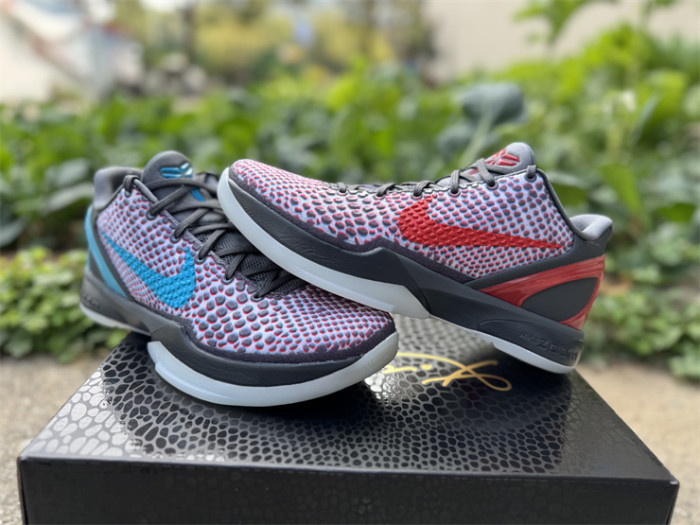 Authentic Nike Kobe 6 Protro All-Star 3D Hollywood