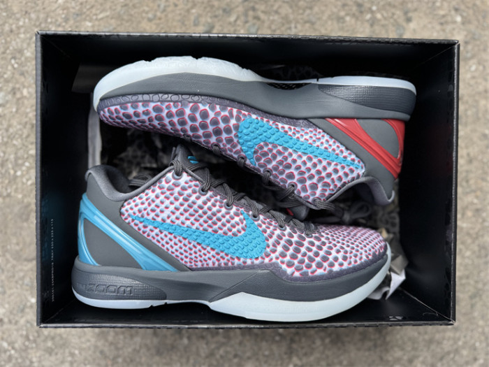 Authentic Nike Kobe 6 Protro All-Star 3D Hollywood