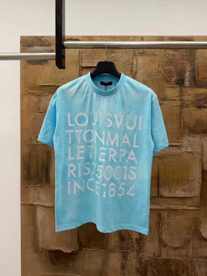LV Shirt High End Quality-1341
