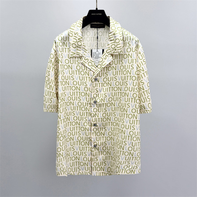 LV Shirt High End Quality-1353