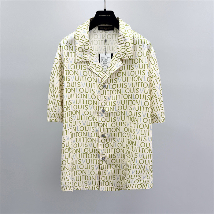 LV Shirt High End Quality-1353