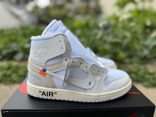 Authentic Virgil Abloh Archive x Air Jordan 1 High OG “Alaska”