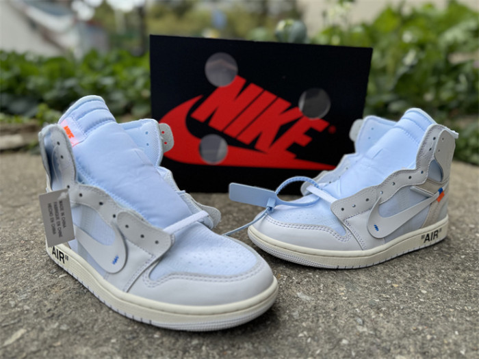 Authentic Virgil Abloh Archive x Air Jordan 1 High OG “Alaska”