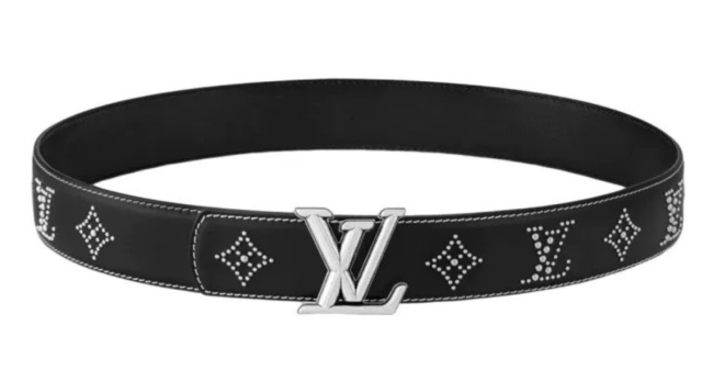 Super Perfect Quality LV Belts(100% Genuine Leather Steel Buckle)-4583