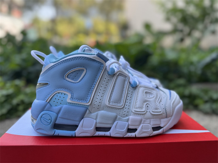 Authentic Nike Air More Uptempo Psychic Blue Sky