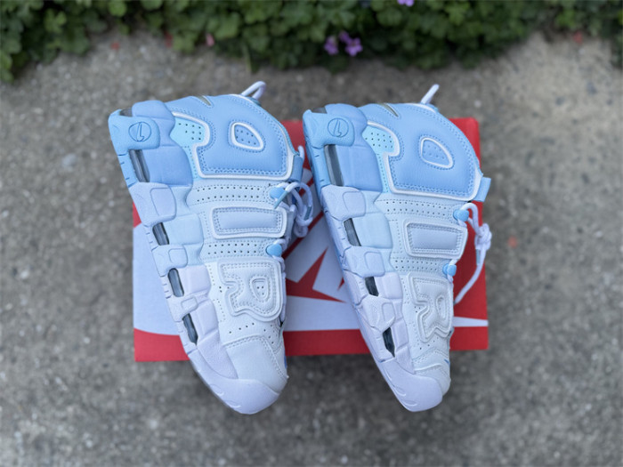 Authentic Nike Air More Uptempo Psychic Blue Sky