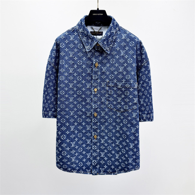LV Shirt High End Quality-1364