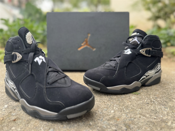 Authentic Air Jordan 8 Retro Chrome