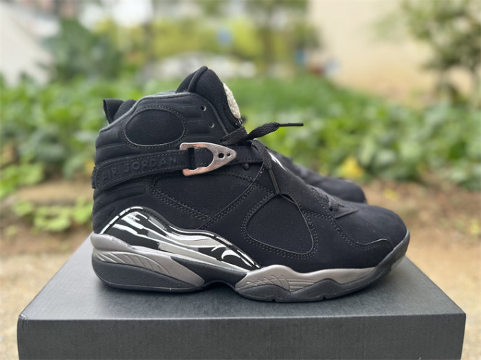 Authentic Air Jordan 8 Retro Chrome
