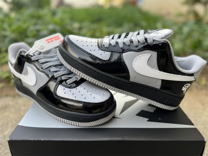 Nike Air Force 1 Low Syna Central Cee Black White Smoke Grey